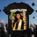 Personalized Photo Graduation Shirt - Custom Name & Picture T-Shirt - Empyre Print Shop